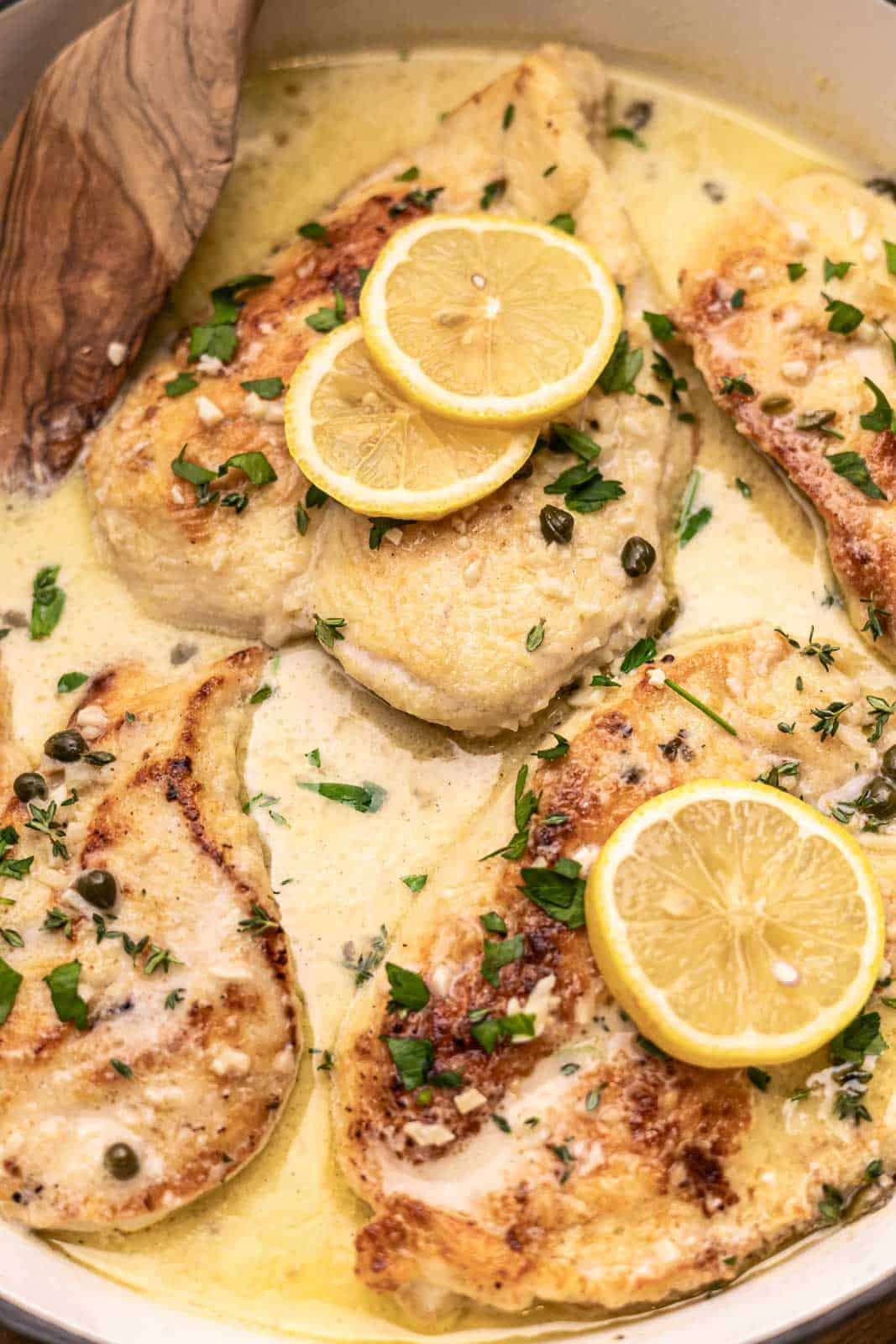 One-Pot Lemon Chicken with White Wine