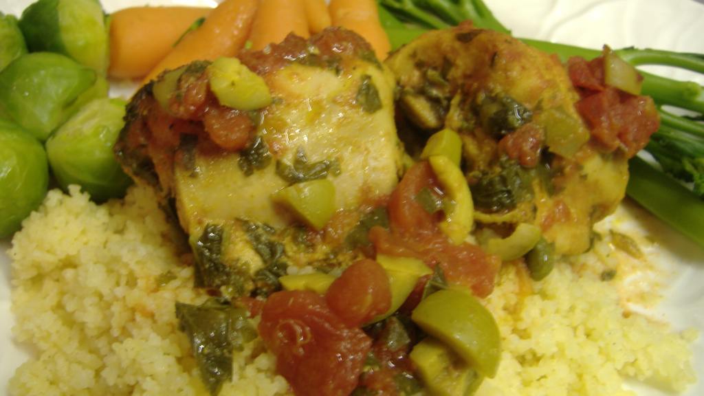 Baked Chicken with Herbs