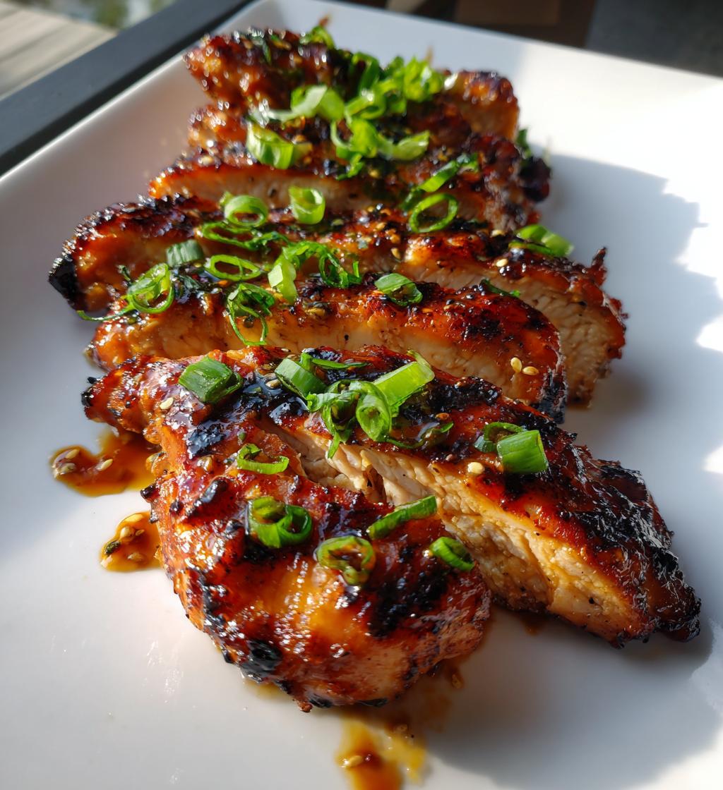 Hawaiian Teriyaki Grilled Chicken