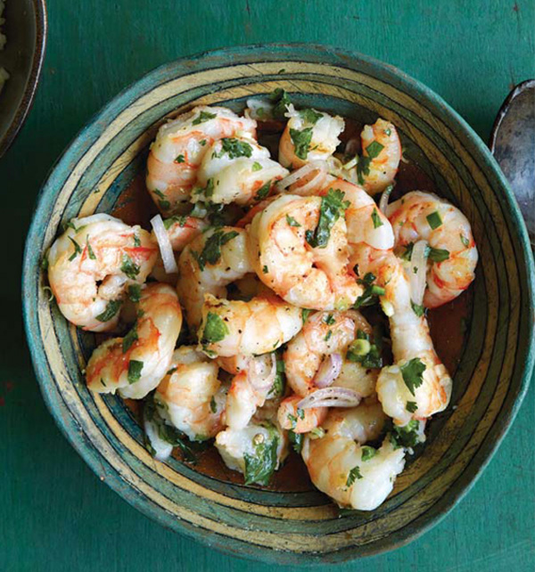 Pineapple-Coconut Shrimp with Lemongrass and Lime