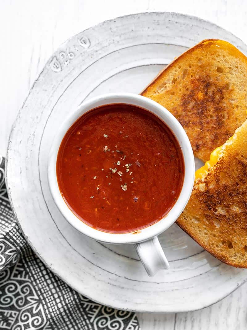 Herb-Infused Tomato Soup