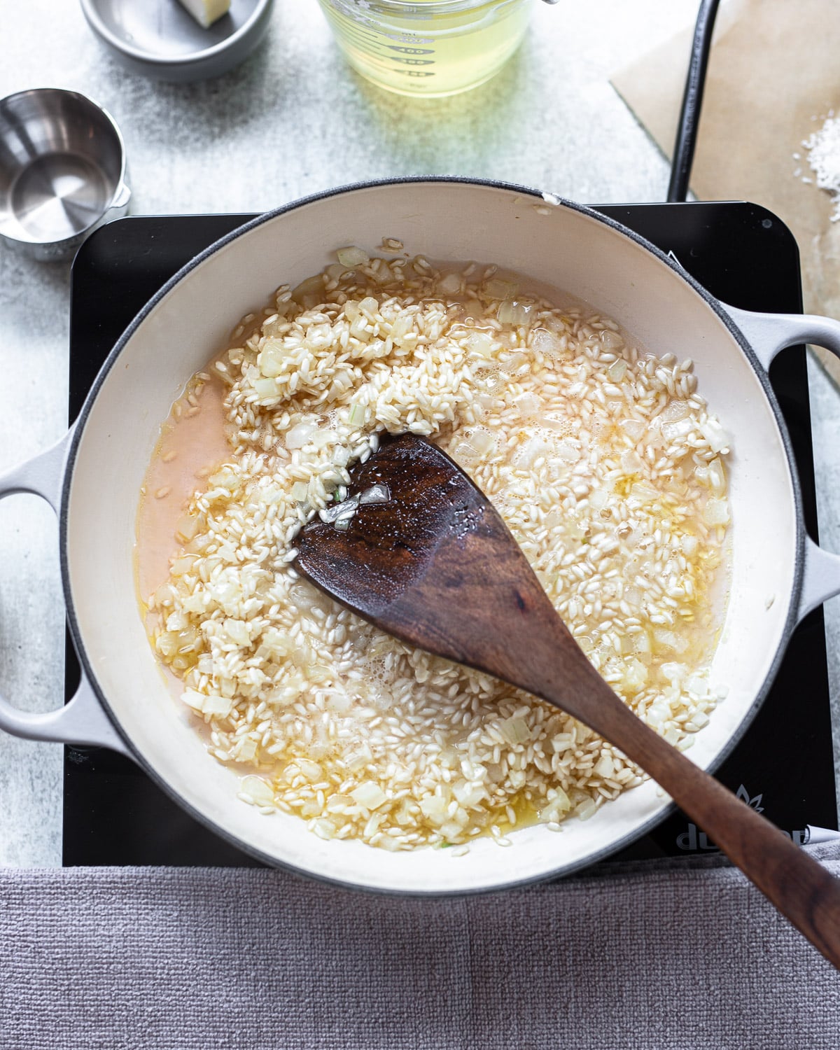 Arborio Rice with Parmesan and Chives