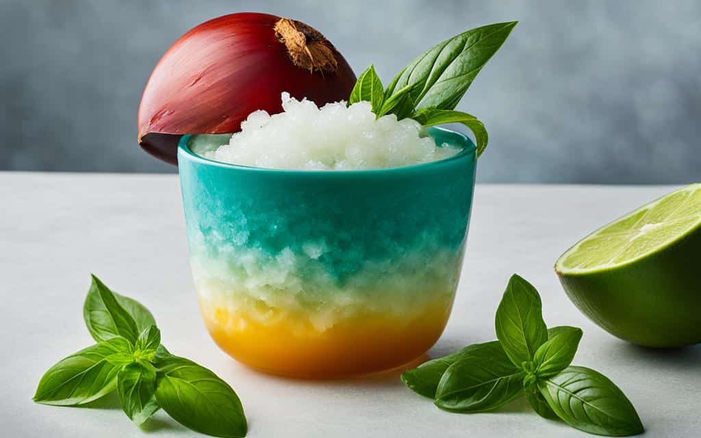 Blended Coconut Lime Basil