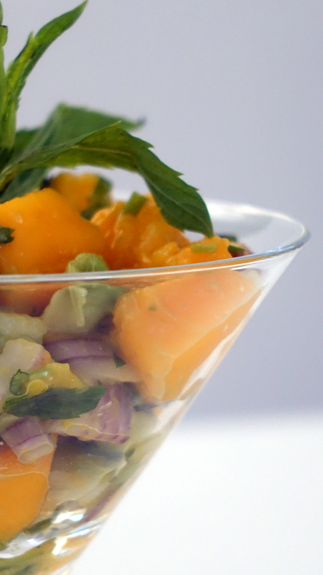 Mango-Avocado Ceviche with Radish
