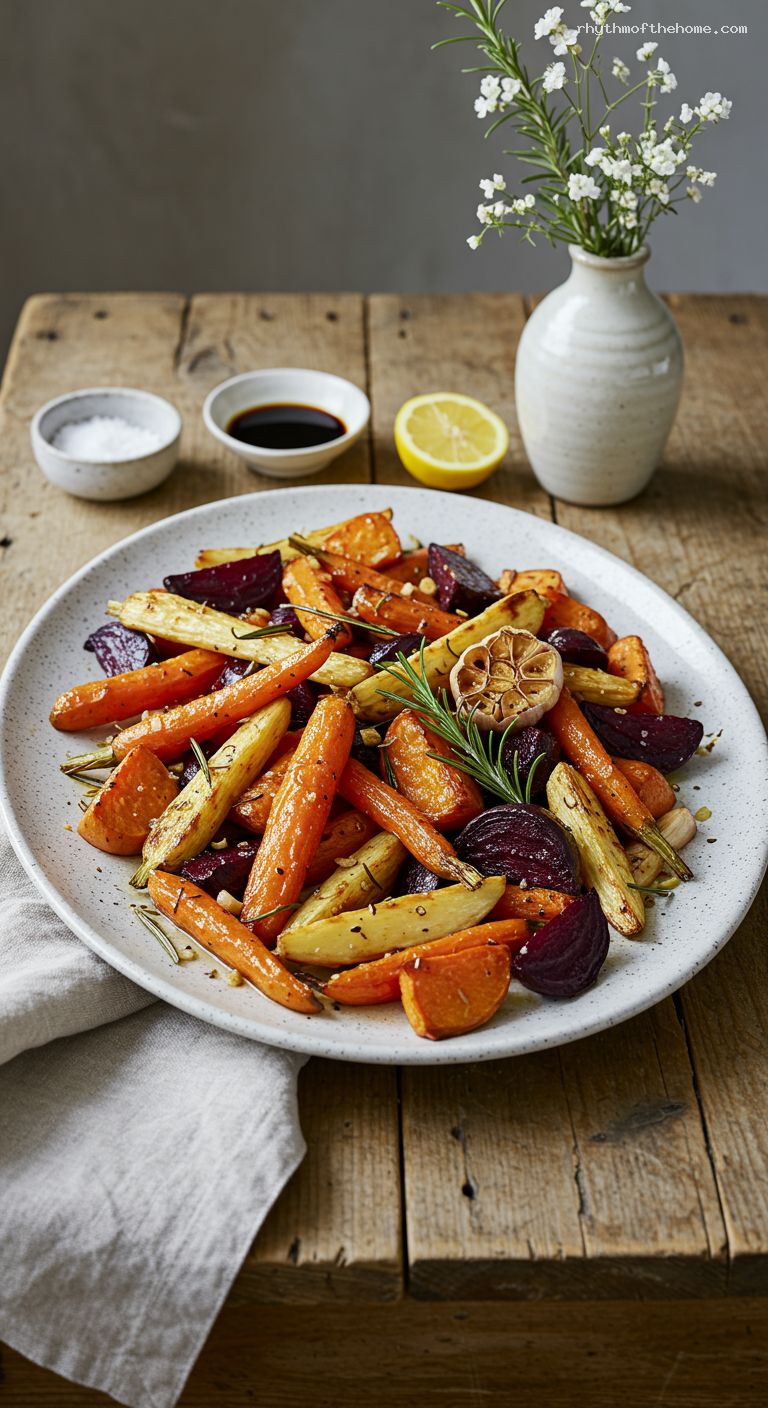 Herb-Roasted Root Vegetable Medley with Rosemary