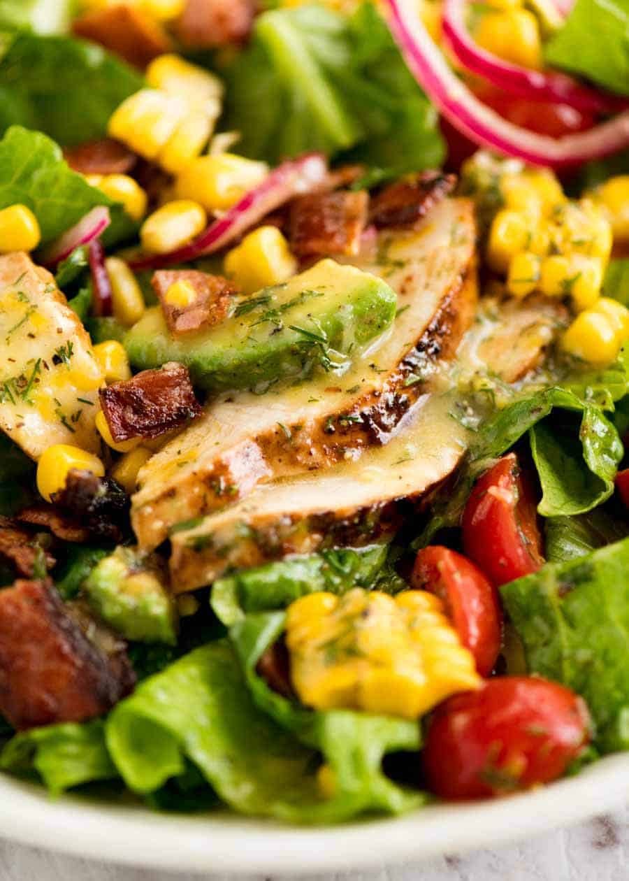 Chopped Chicken Salad with Lemon Vinaigrette