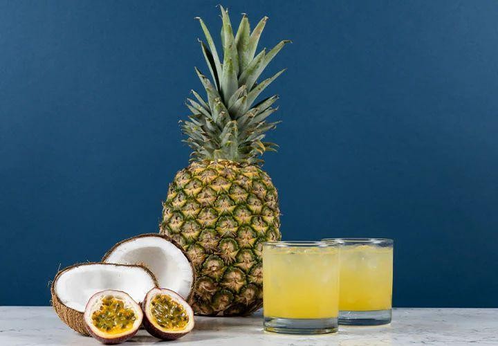 Coconut-Passion Fruit Cooler