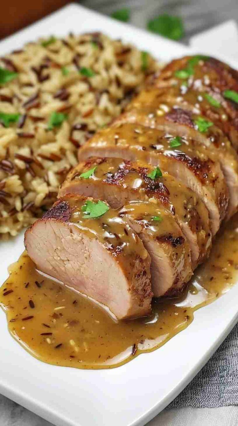 Maple-Dijon Pork Tenderloin