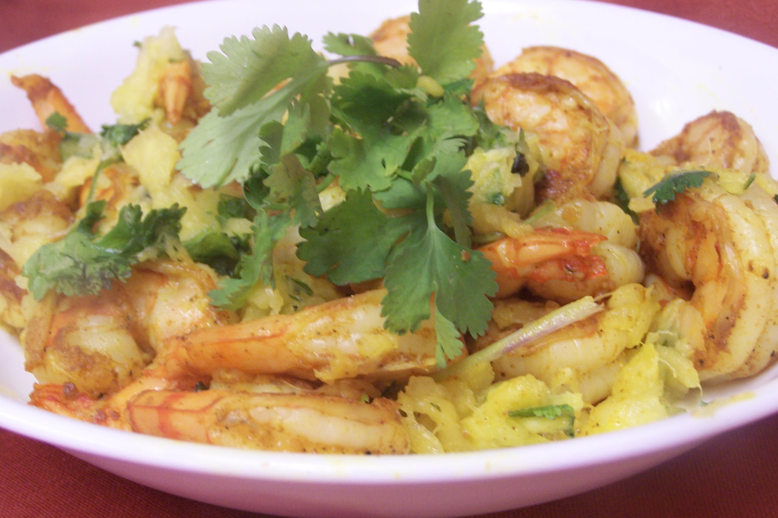 Pineapple Shrimp Salsa with Lime