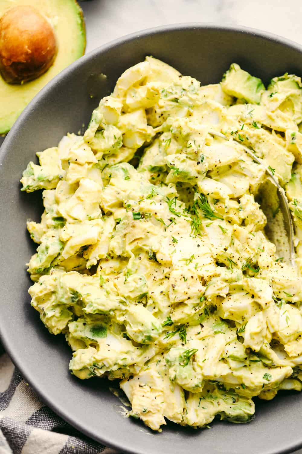 Avocado-Herb Egg Salad