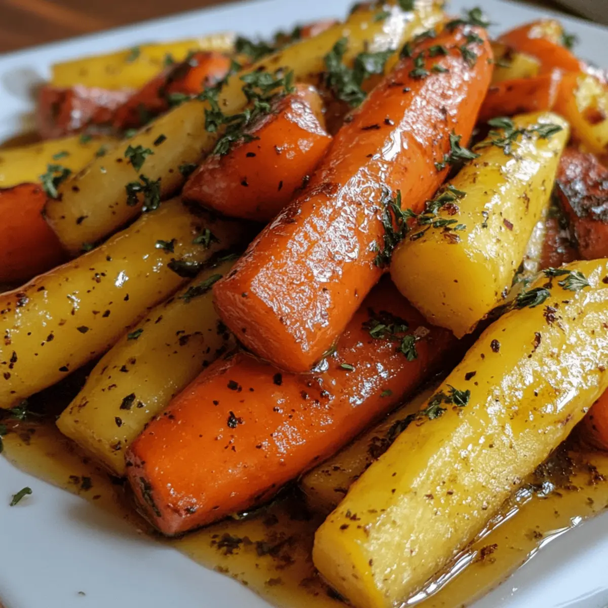 Honey-Glazed Carrot and Parsnip Medley