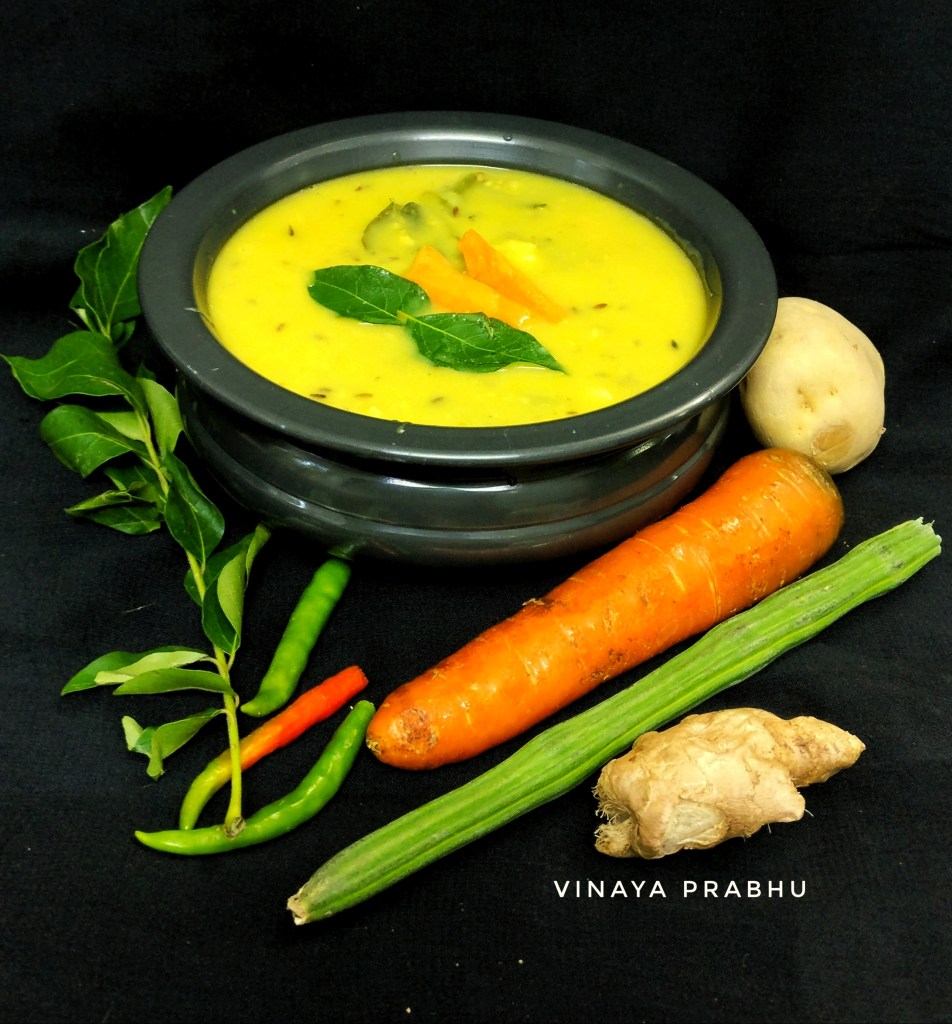 Yogurt-Based Kadhi with Gram Flour