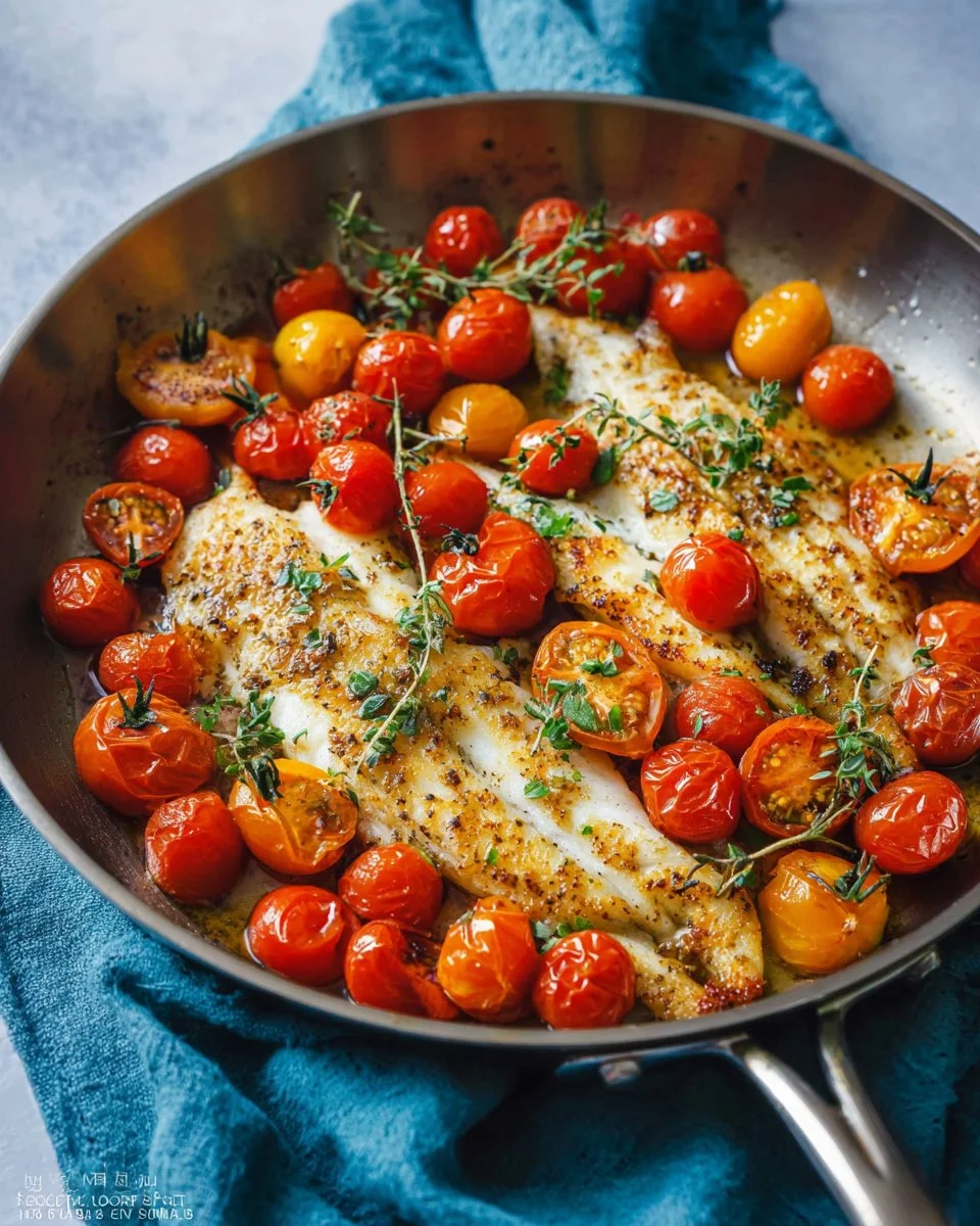 Pan-Seared Cod with Dill and Garlic