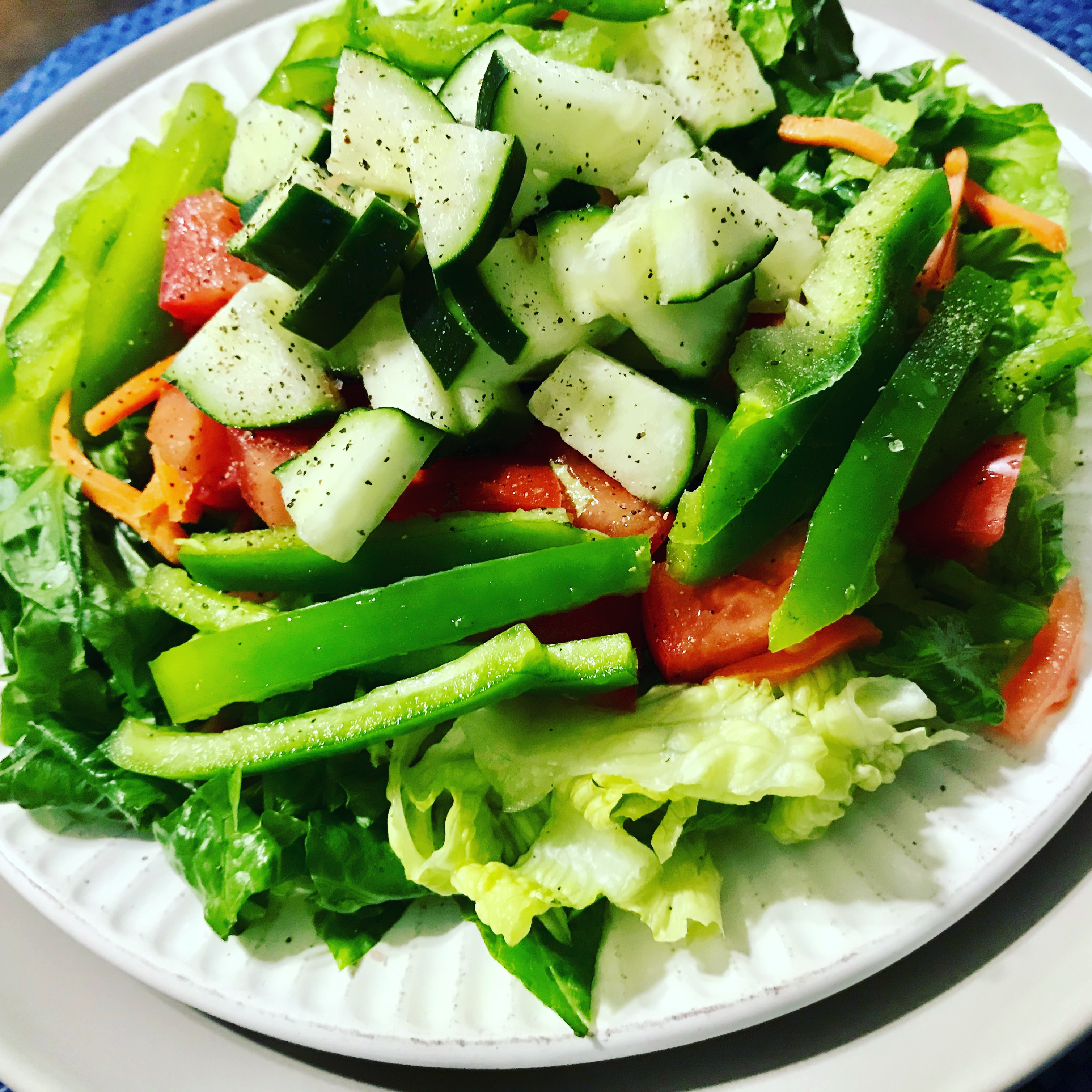 Spectrum-Sliced Vegetable Salad