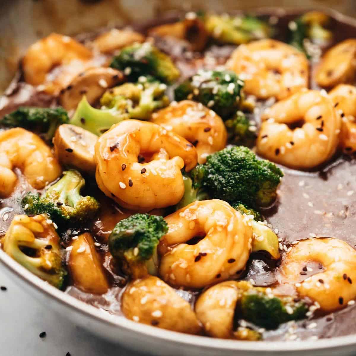 Teriyaki Shrimp Stir-Fry with Broccoli