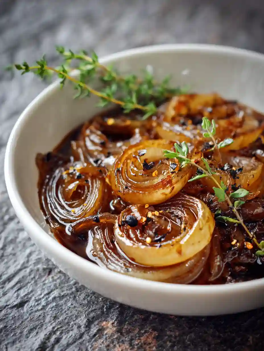 Caramelized Onions with Balsamic