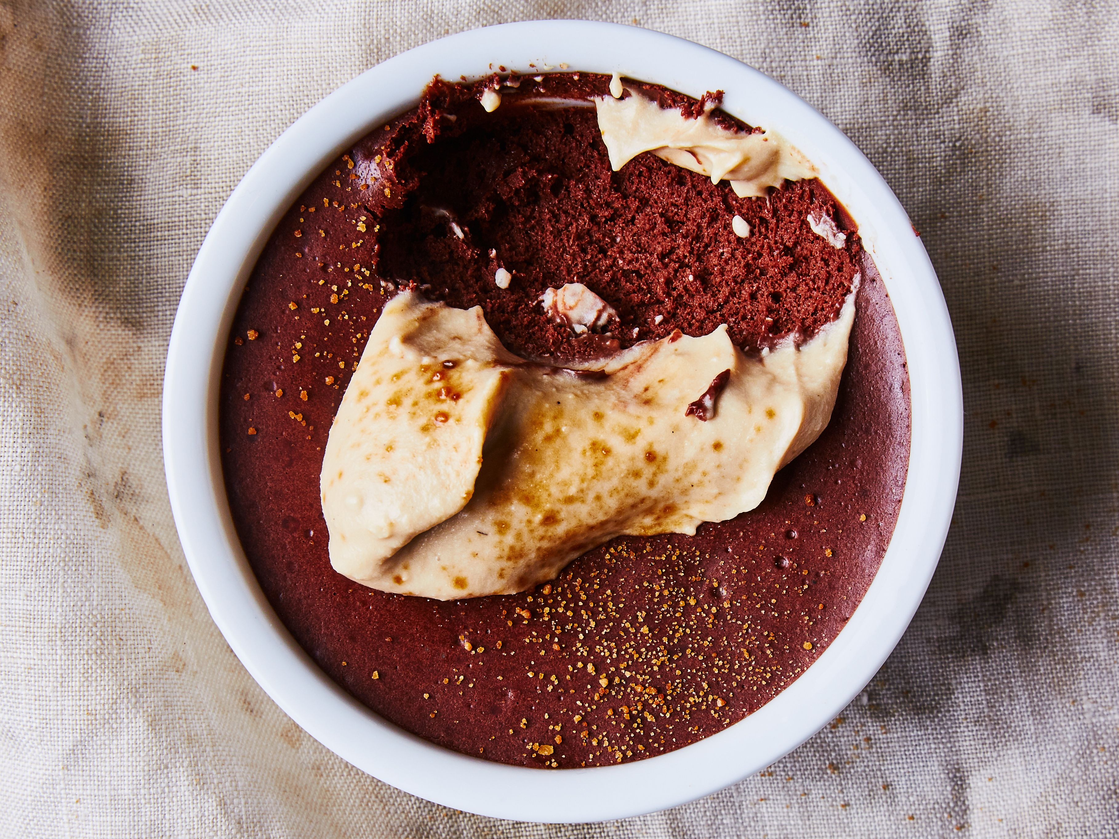 Chilled Coconut Cream Chocolate Mousse