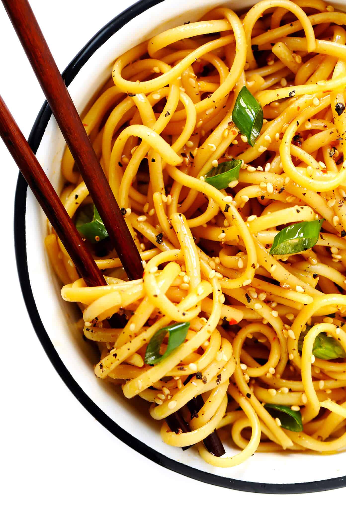 Sesame-Glazed Vegetable Rice Noodles