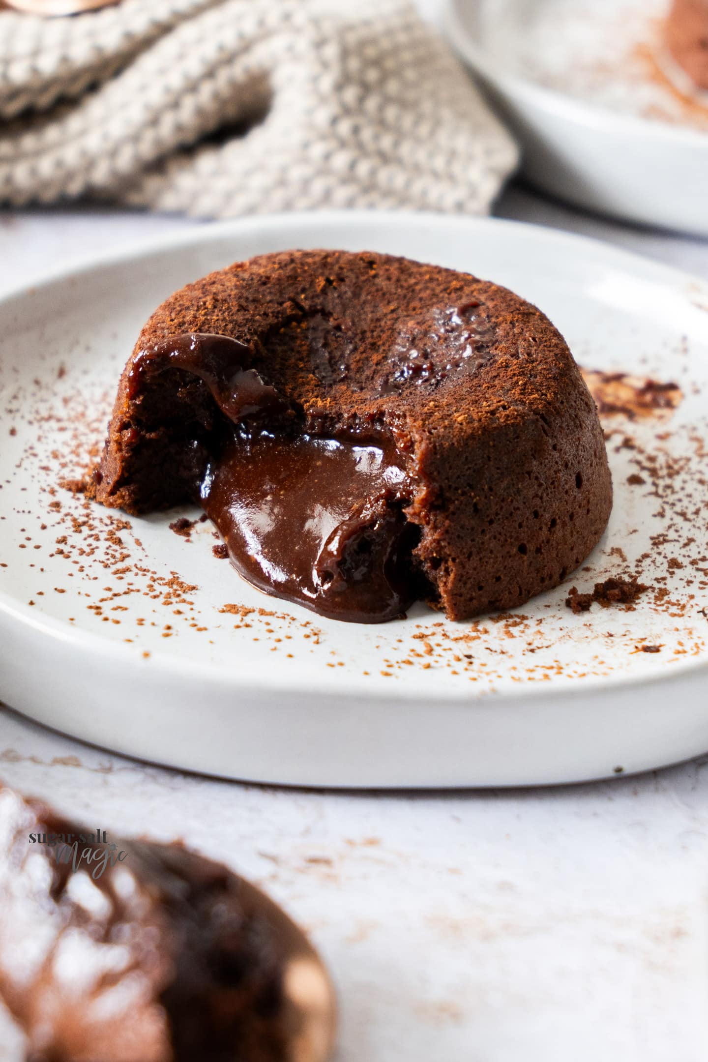 Classic Chocolate Fondant Cake
