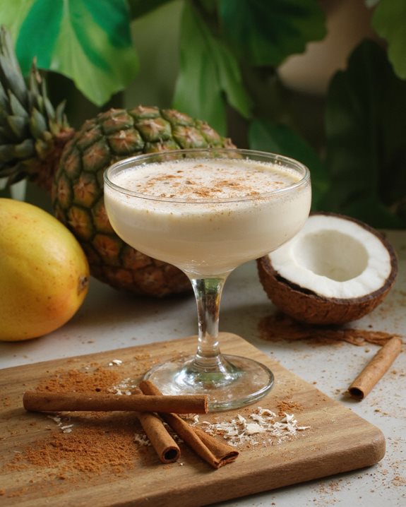Coconut Mamey Rum Elixir