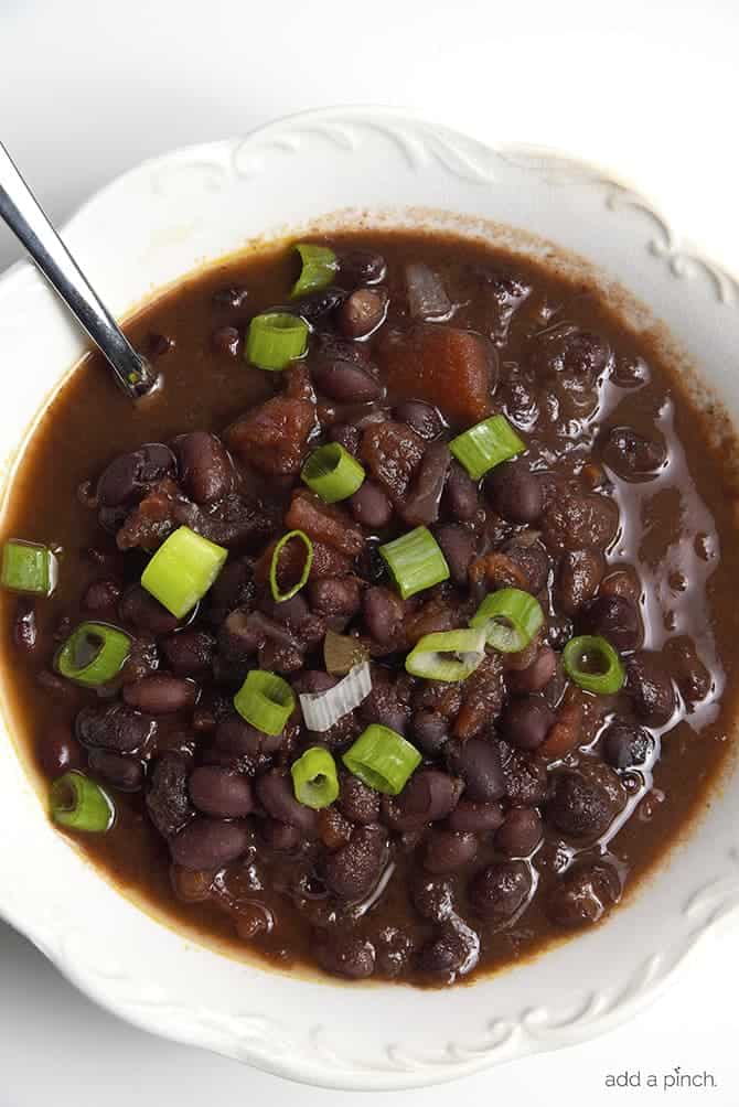 Slow-Simmered Black Bean Soup