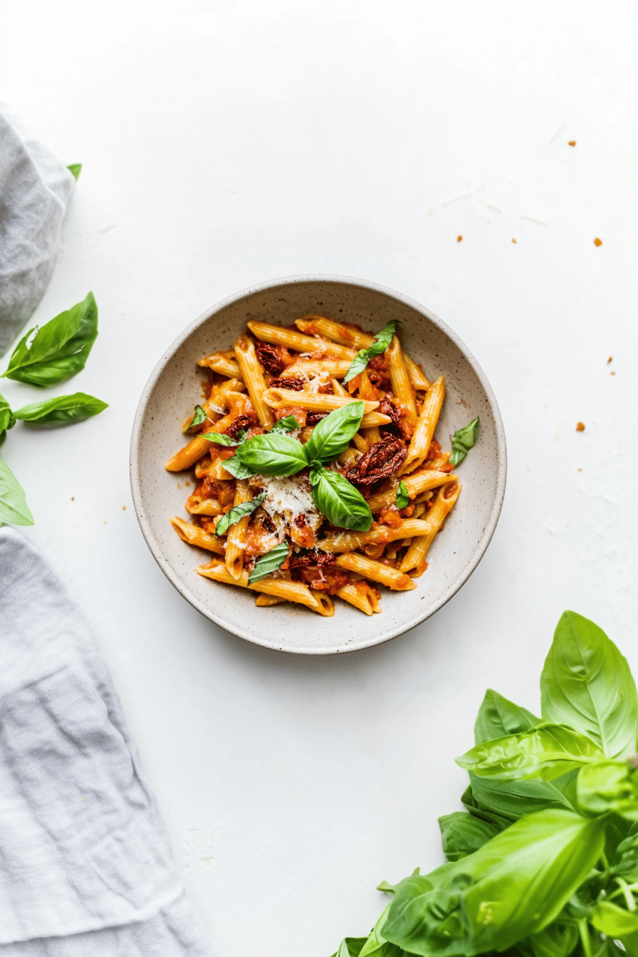 Sun-Dried Tomato Dill Pasta