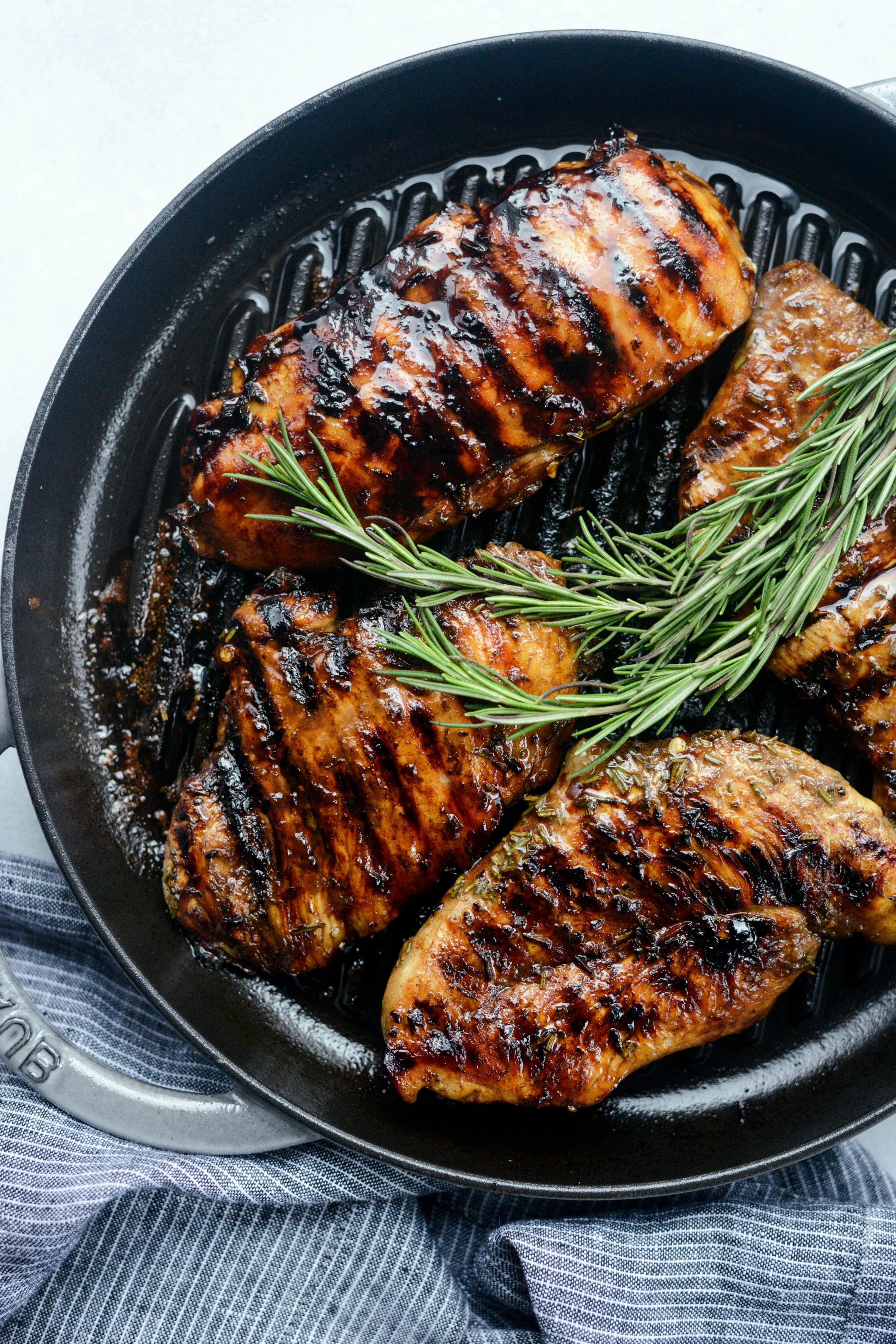 Rosemary-Garlic Grilled Chicken Thighs