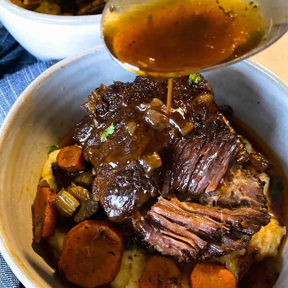 Slow-Braised Short Ribs with Root Vegetables