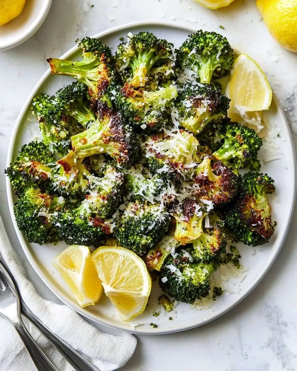 Garlic-Parmesan Roasted Broccoli