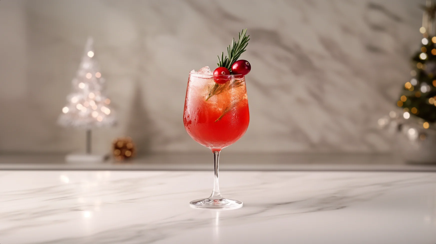 Prosecco-Aperol Spritz with Blood Orange Garnish