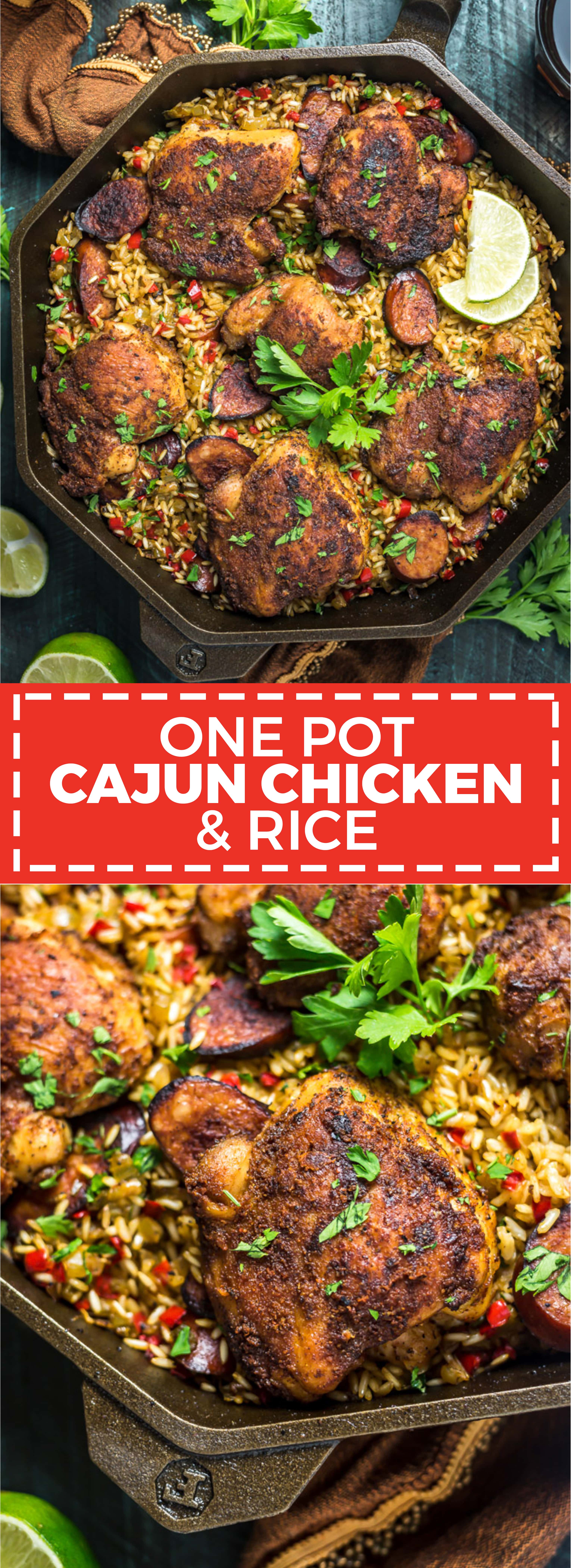 One-Pot Cajun Chicken and Rice