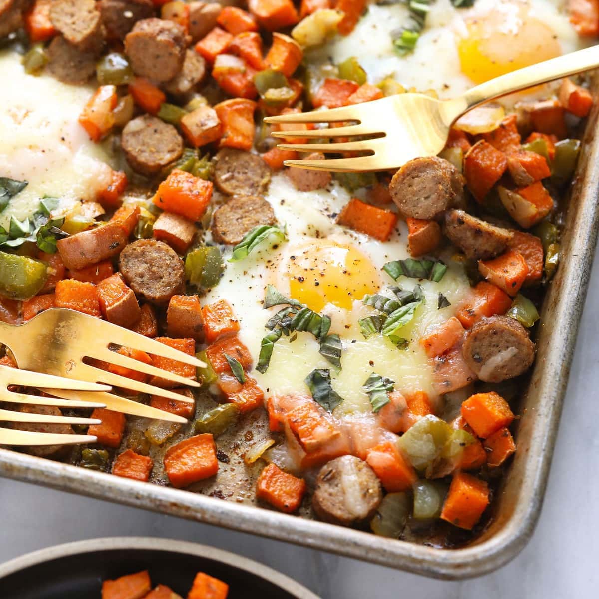 Half-Baked Sweet Potato Hash