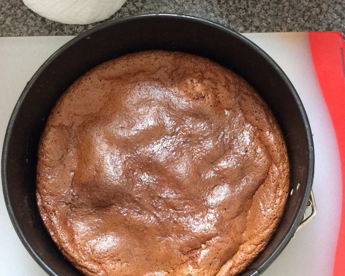 Half-Ingredient Chocolate Cake