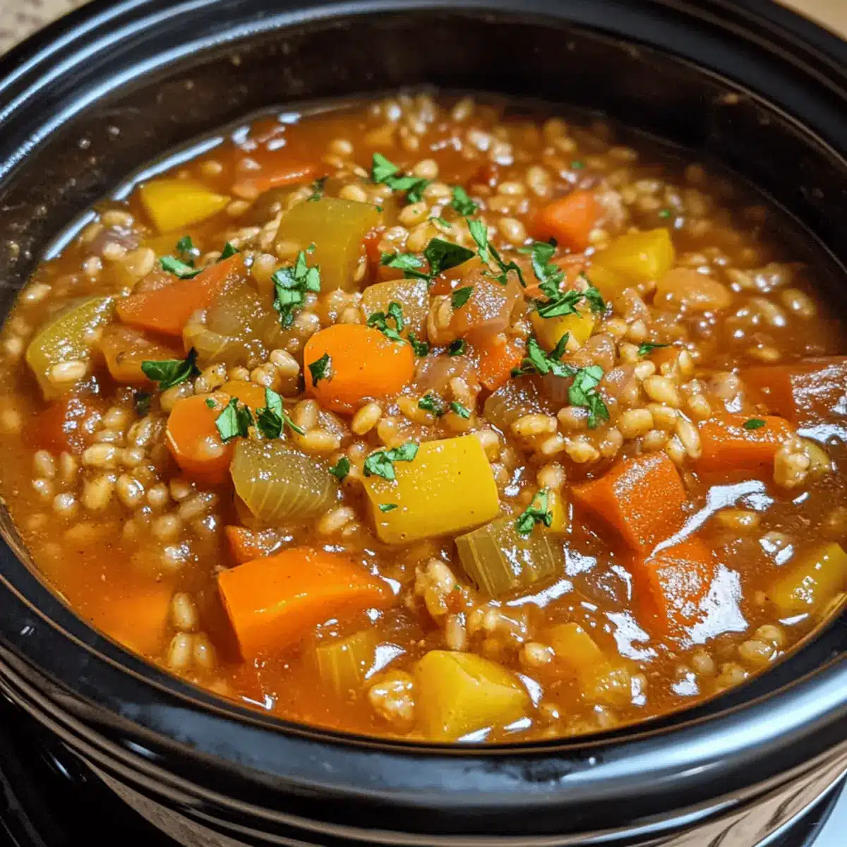 Barley and Vegetable Shangpa Stew