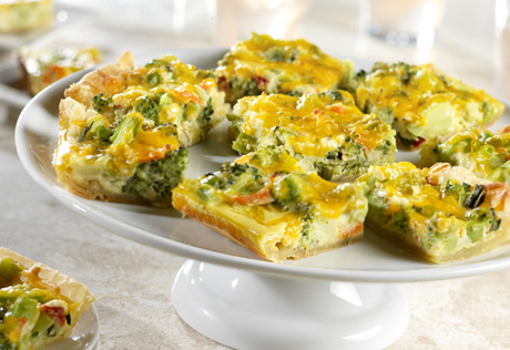 Basketball Bites Quiche