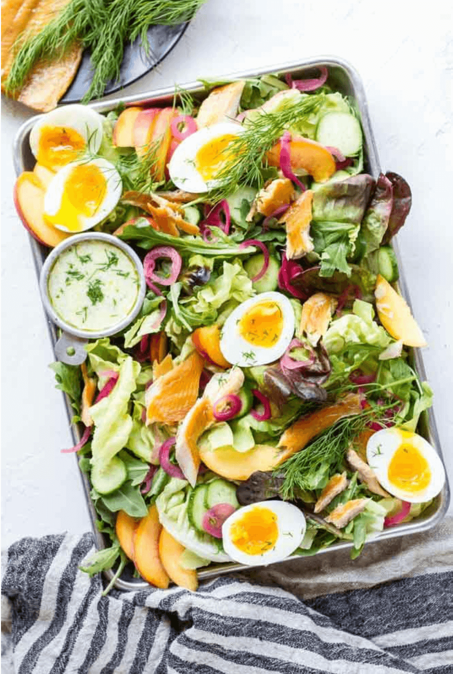 Ghent-Style Smoked Trout Salad with Dill and Lemon