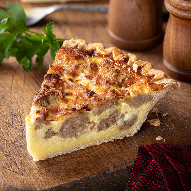 Winter Silhouette Quiche
