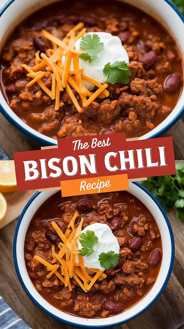 Bison Chili with Sweet Corn