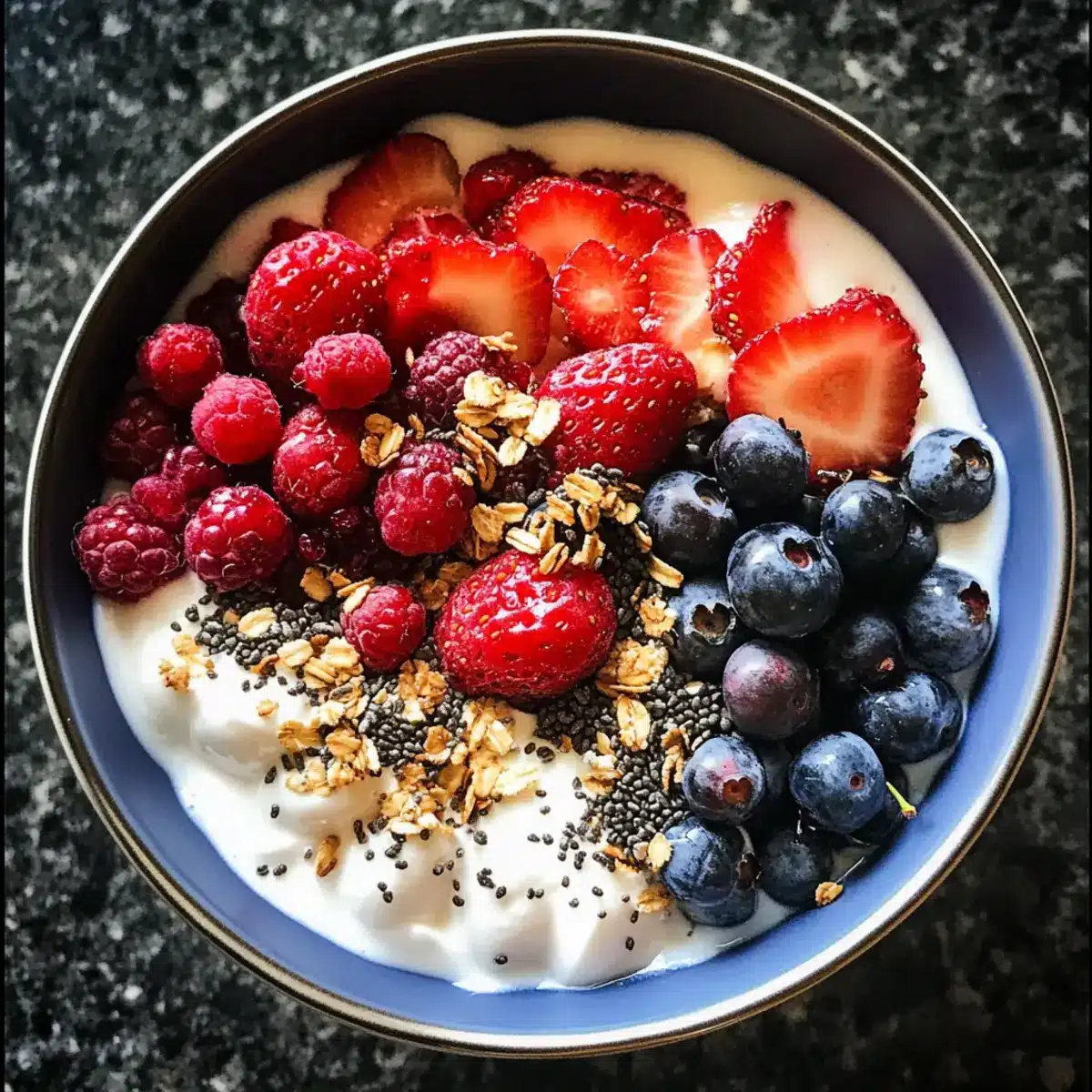 Yogurt Berry Breakfast Bowl