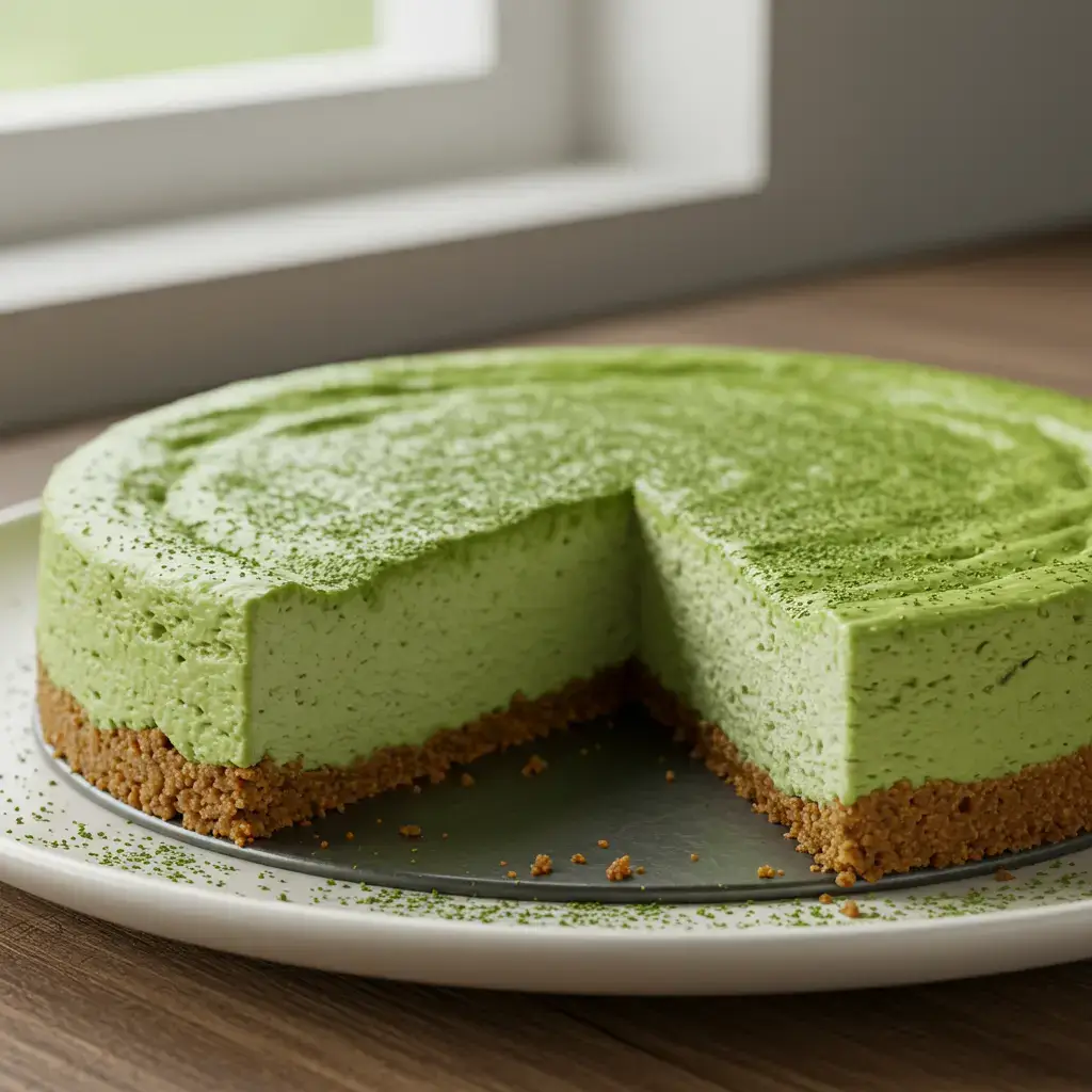 Matcha Green Tea Cheesecake