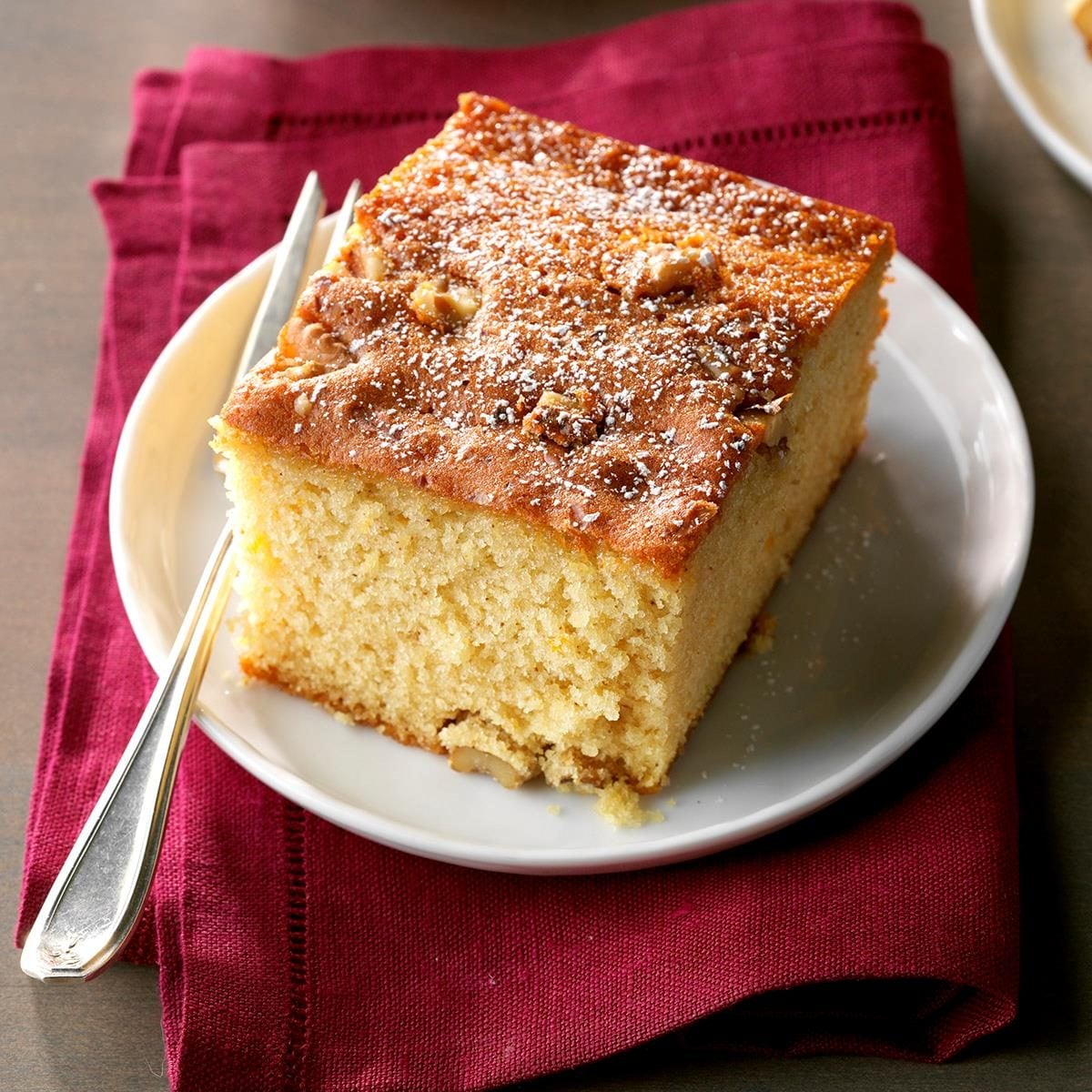 Ricotta and Honey Cake with Walnuts