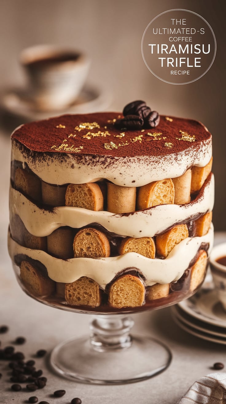 Tiramisu with Coffee and Mascarpone