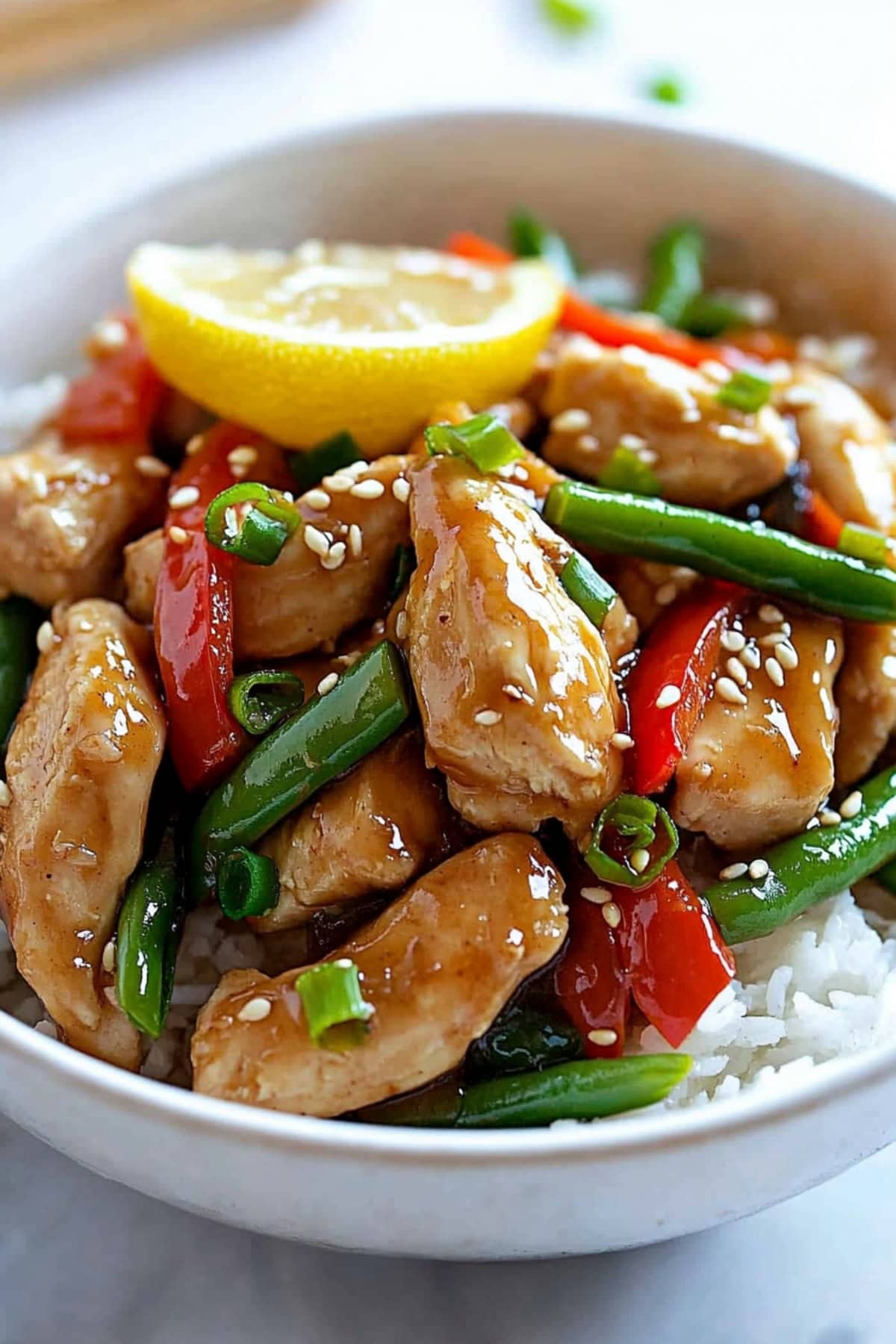 Zesty Lemon-Garlic Chicken Stir-Fry