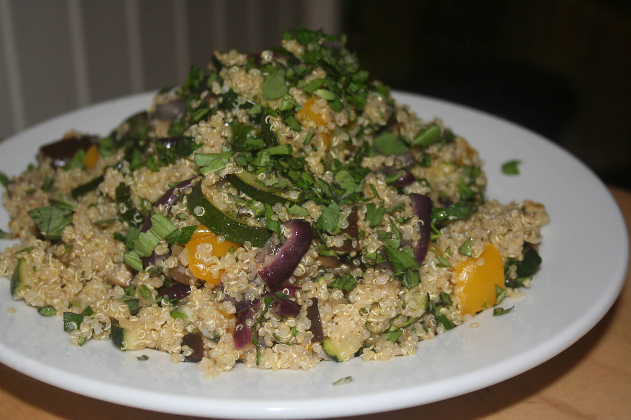 Prairie Bloom Quinoa Salad with Roasted Vegetables