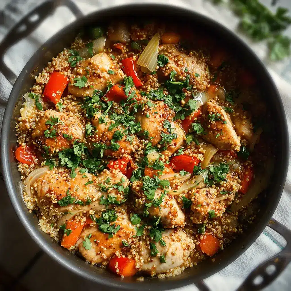 One-Pot Lemon Herb Chicken and Quinoa