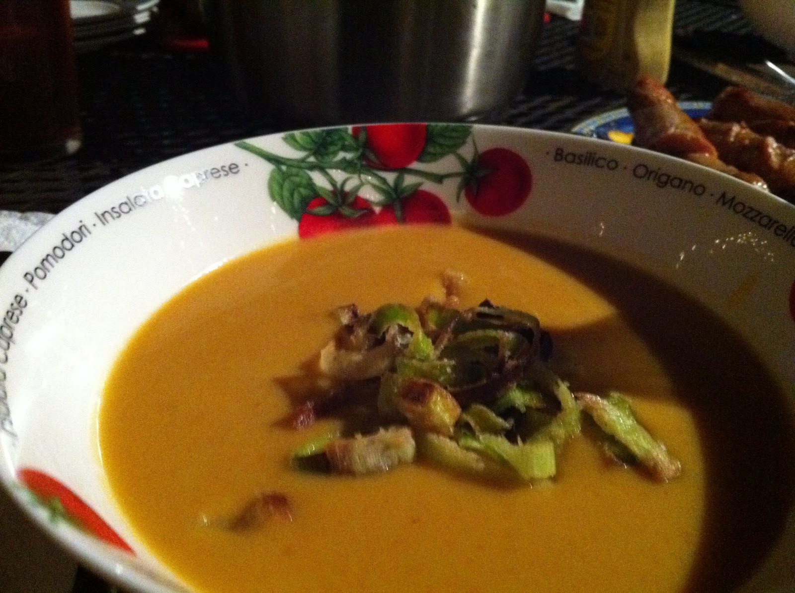 Miso-Glazed Butternut Squash Soup