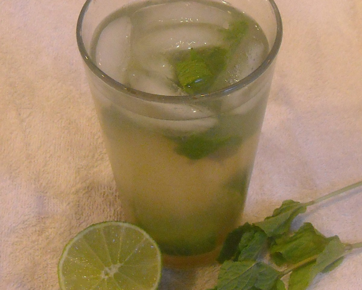 Tropical Mojito with Coconut Liqueur