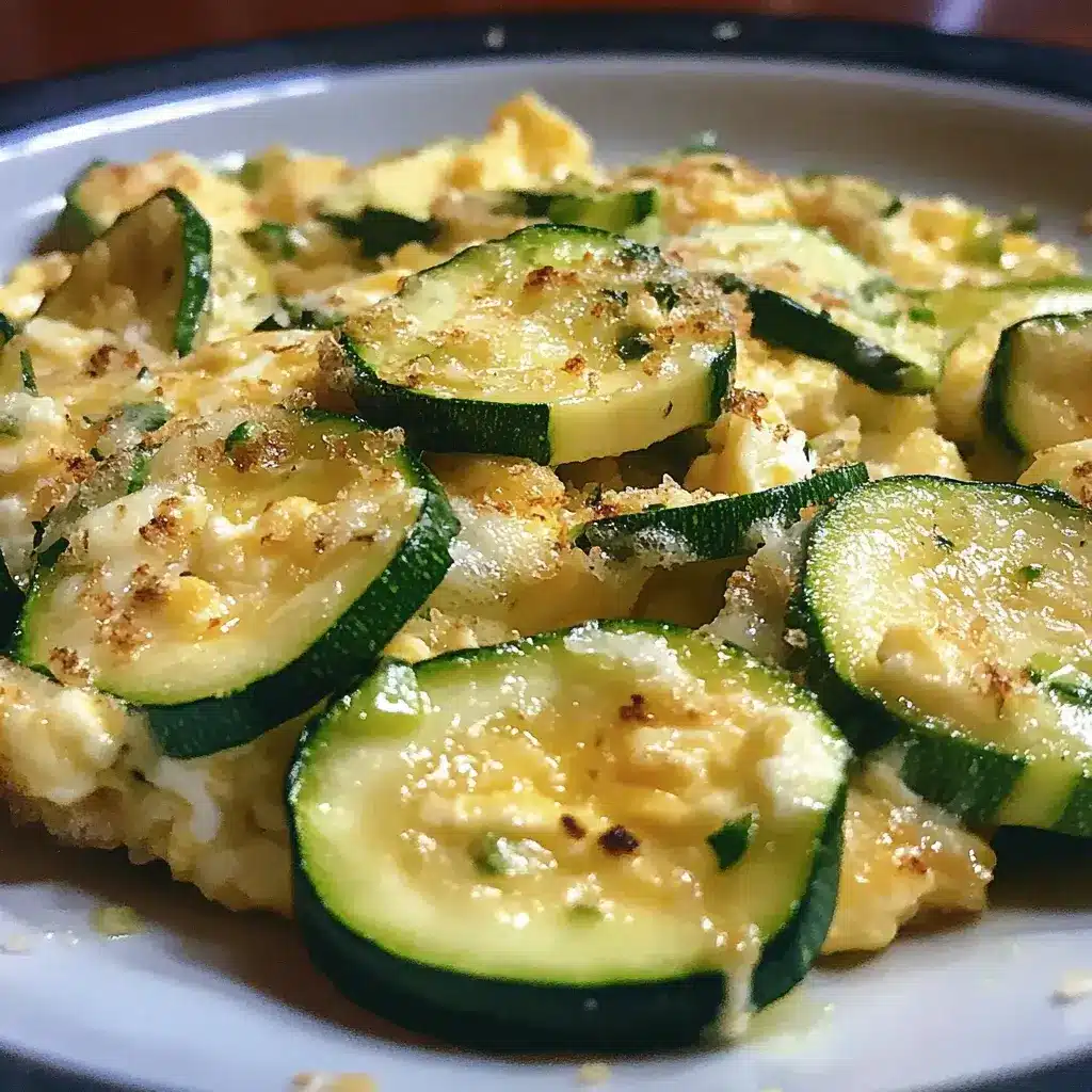 Stovetop Zucchini and Egg Scramble with Herbs