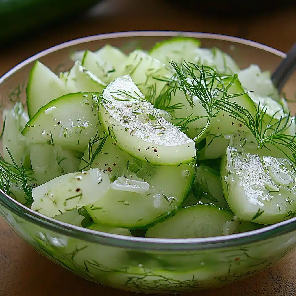 Quick Cucumber and Dill Salad