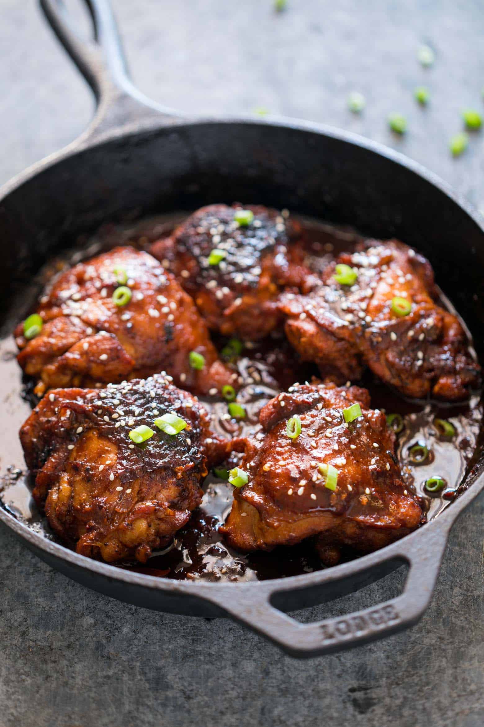 Gochujang-Marinated Chicken Thighs